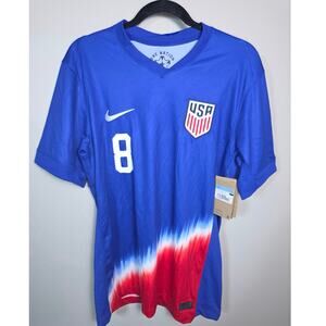 NWT Nike Weston McKennie USA Soccer Jersey Men's Medium #8 USMNT Away 2024 $140
